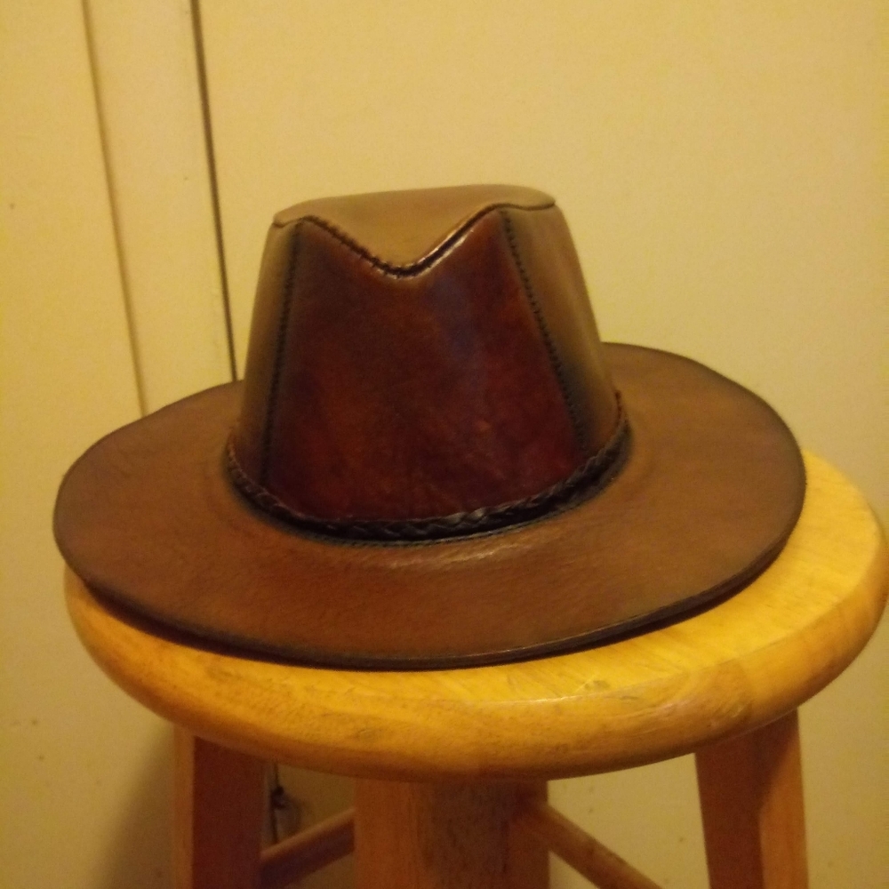 Genuine Leather hat